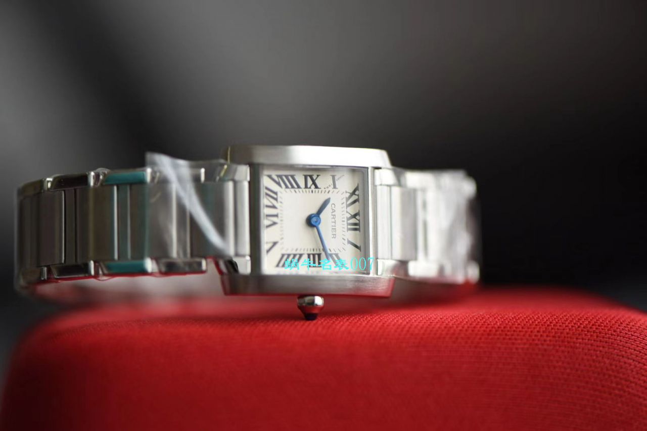 【8848厂CARTIER法国坦克复刻高仿女表】卡地亚坦克系列W50012S3腕表 / K232