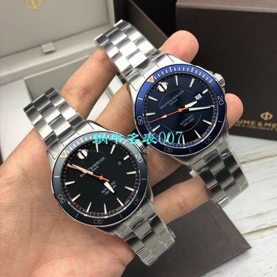 【渠道原单Baume&Mercier】名士表克里顿俱乐部系列M0A10340，10378腕表