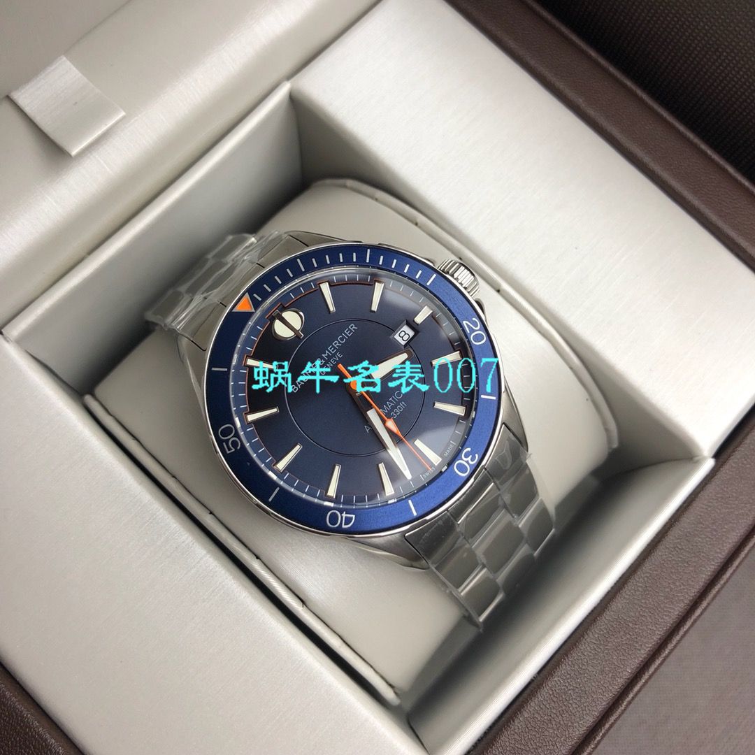 【渠道原单Baume&Mercier】名士表克里顿俱乐部系列M0A10340，10378腕表 / BM07