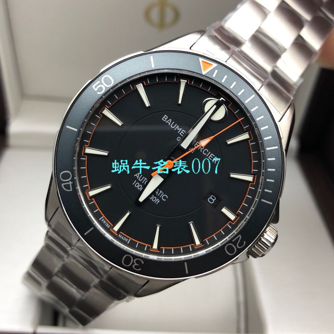 【渠道原单Baume&Mercier】名士表克里顿俱乐部系列M0A10340，10378腕表 / BM07