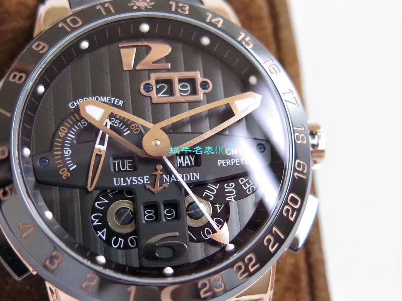 【评测TWA雅典复刻高仿手表】雅典表复杂功能系列326-03腕表 / YD017