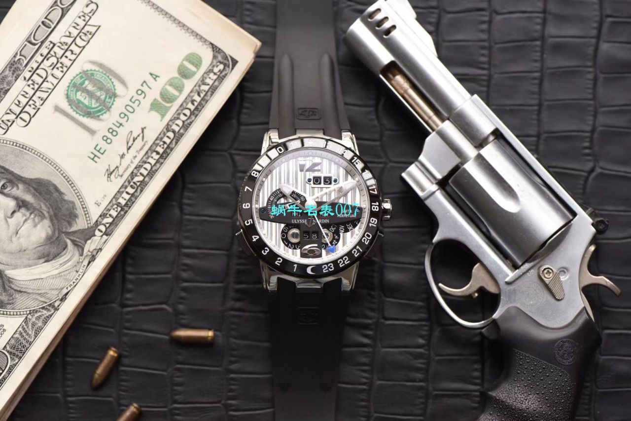 【视频评测TWA厂Ulysse Nardin复刻高仿手表】雅典表复杂功能万年历腕表系列 329-00-3腕表 / YD018