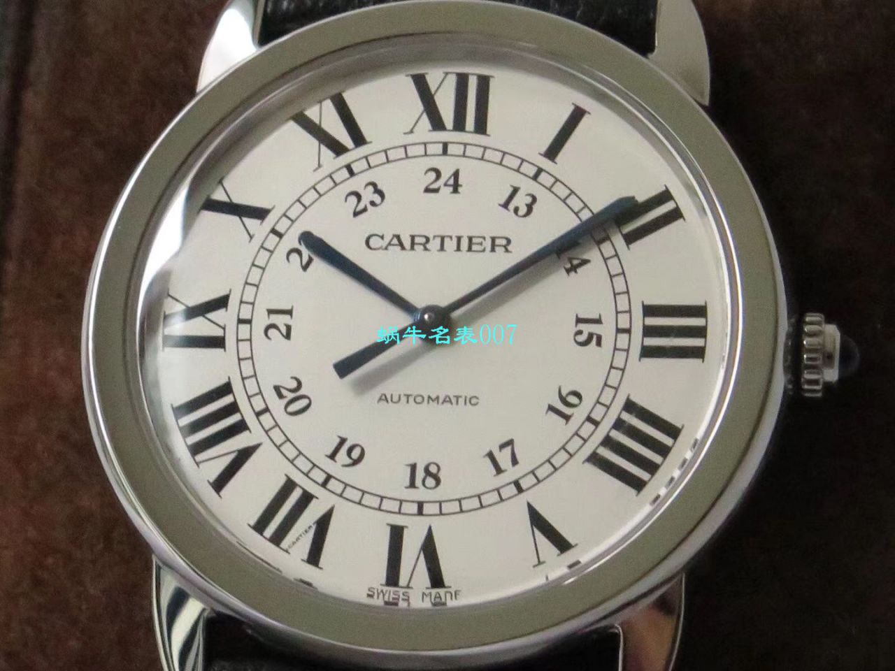 【A8厂SOLO复刻高仿表】卡地亚RONDE DE CARTIER系列W2RN0008，WSRN0021，WR000551腕表 / K233