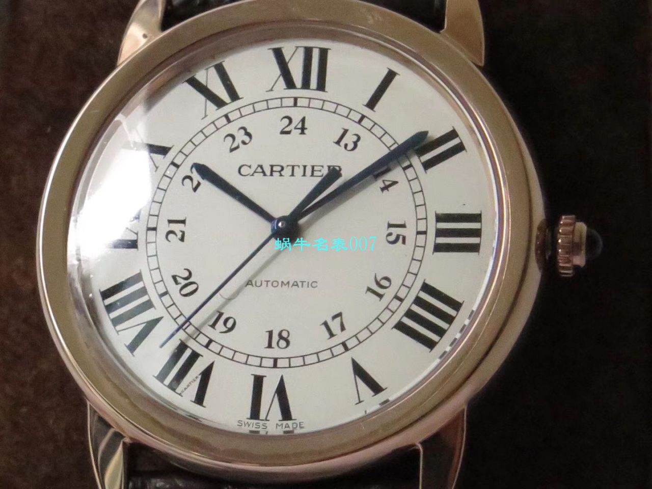 【A8厂SOLO复刻高仿表】卡地亚RONDE DE CARTIER系列W2RN0008，WSRN0021，WR000551腕表 / K233