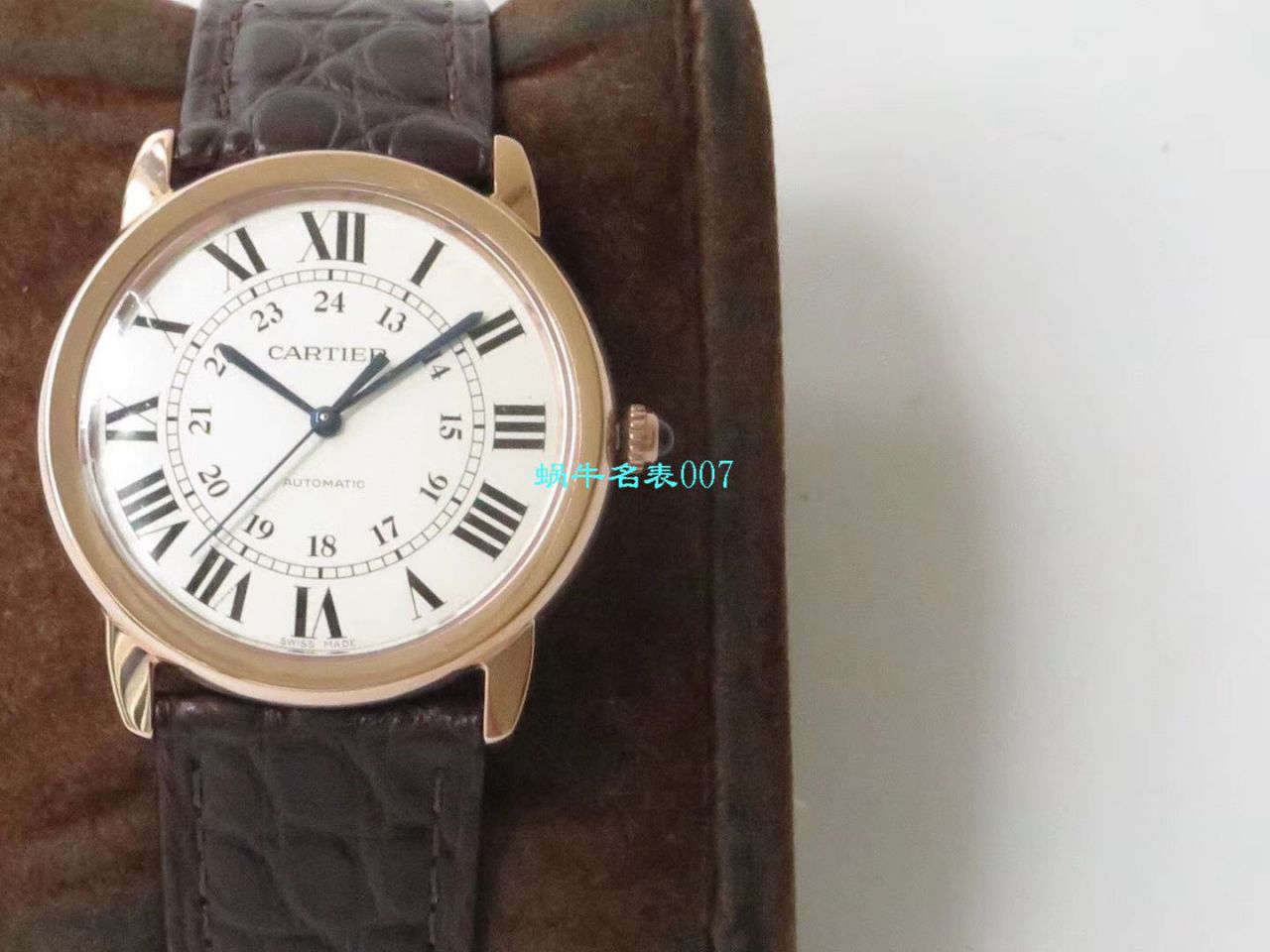 【A8厂SOLO复刻高仿表】卡地亚RONDE DE CARTIER系列W2RN0008，WSRN0021，WR000551腕表 / K233