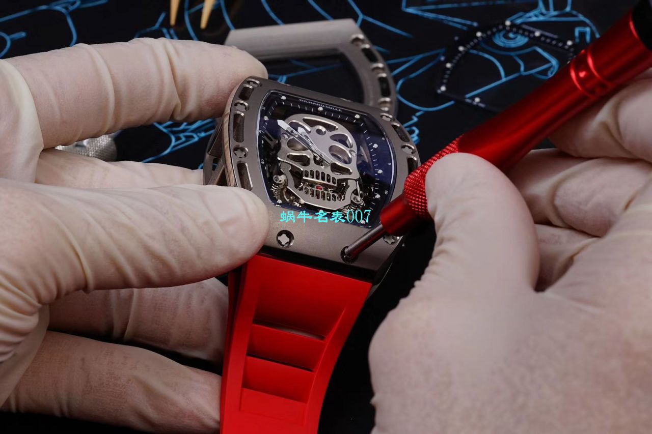 【视频评测EUR厂Richard Mille仿表价格顶级复刻高仿】俄罗斯紫金版理查德米勒至尊鬼王RM052 / RM052jin