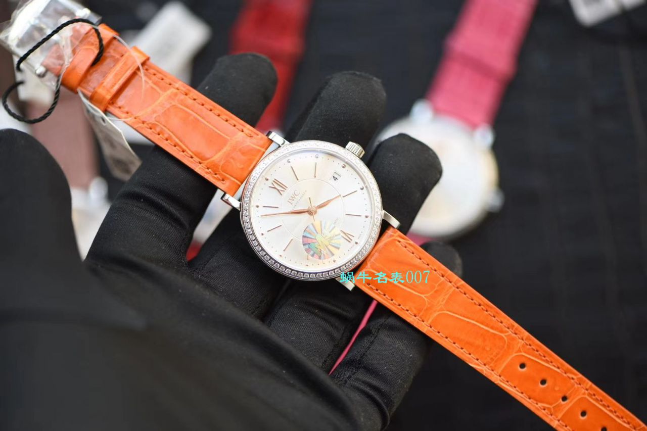 【视频评测M+厂复刻女表】万国高仿柏涛菲诺系列IW458112，IW458103腕表 / WG508