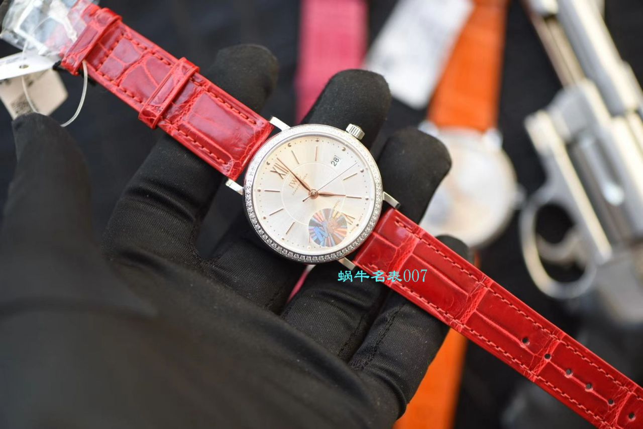 【视频评测M+厂复刻女表】万国高仿柏涛菲诺系列IW458112，IW458103腕表 / WG508