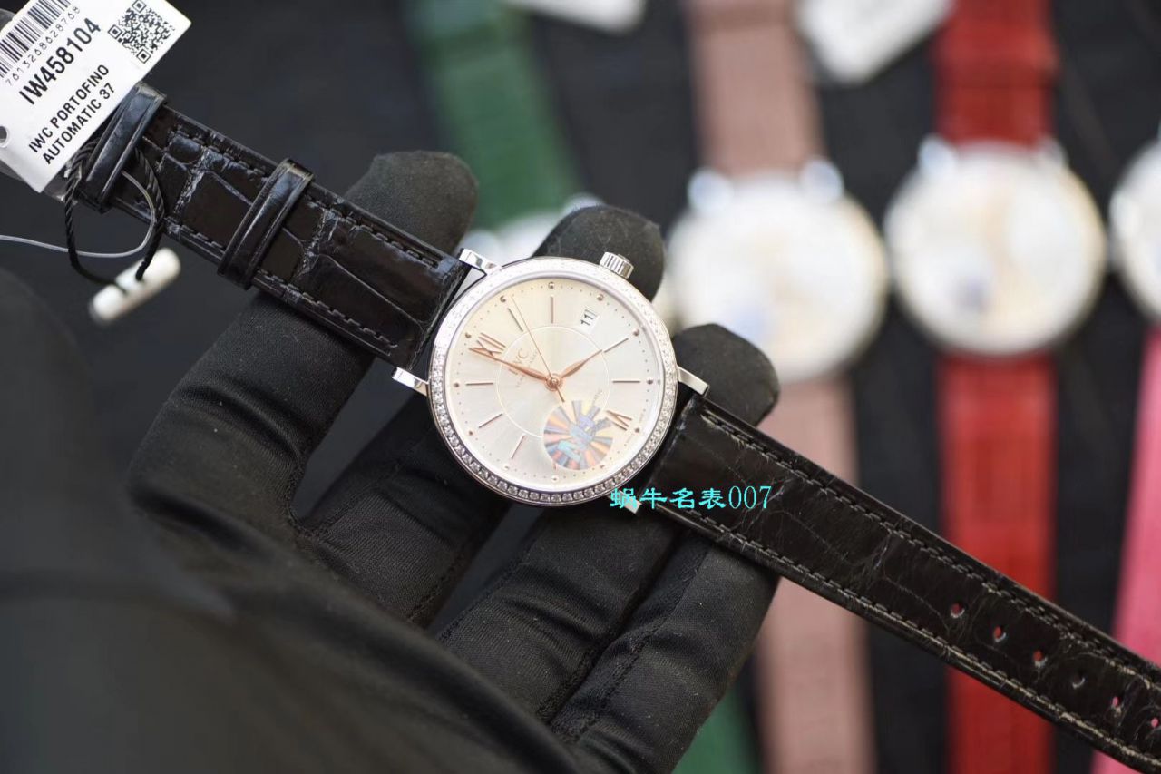 【视频评测M+厂复刻女表】万国高仿柏涛菲诺系列IW458112，IW458103腕表 / WG508