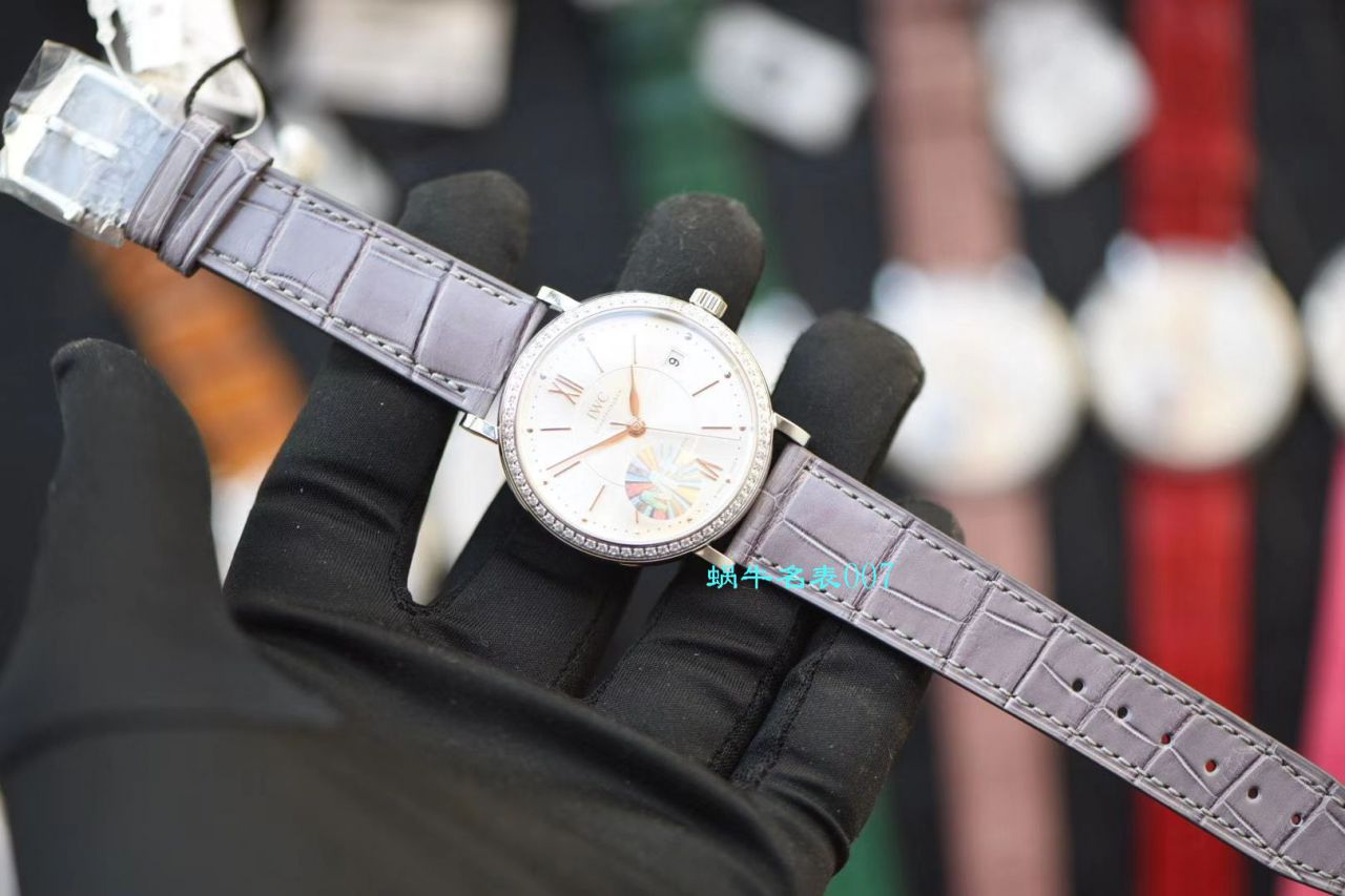 【视频评测M+厂复刻女表】万国高仿柏涛菲诺系列IW458112，IW458103腕表 / WG508