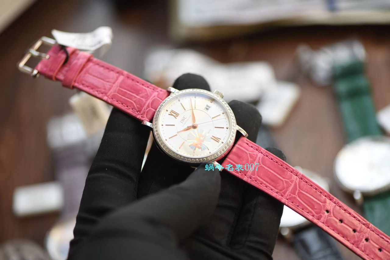 【视频评测M+厂复刻女表】万国高仿柏涛菲诺系列IW458112，IW458103腕表 / WG508