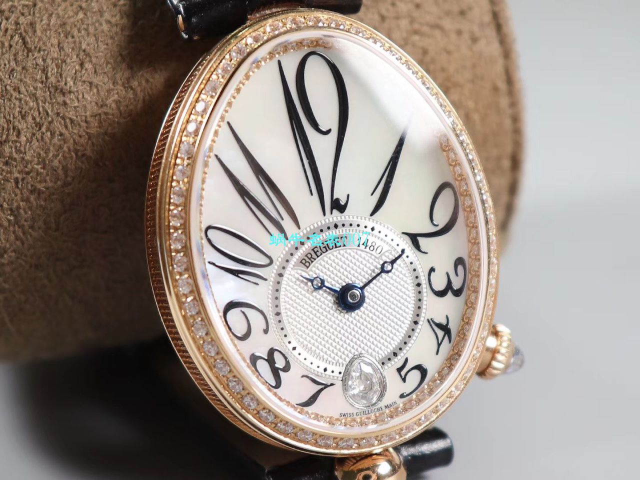 【视频评测ZF厂Breguet复刻高仿女表】宝玑那不勒斯皇后系列8918BA/58/964/D00D腕表 / BZ057