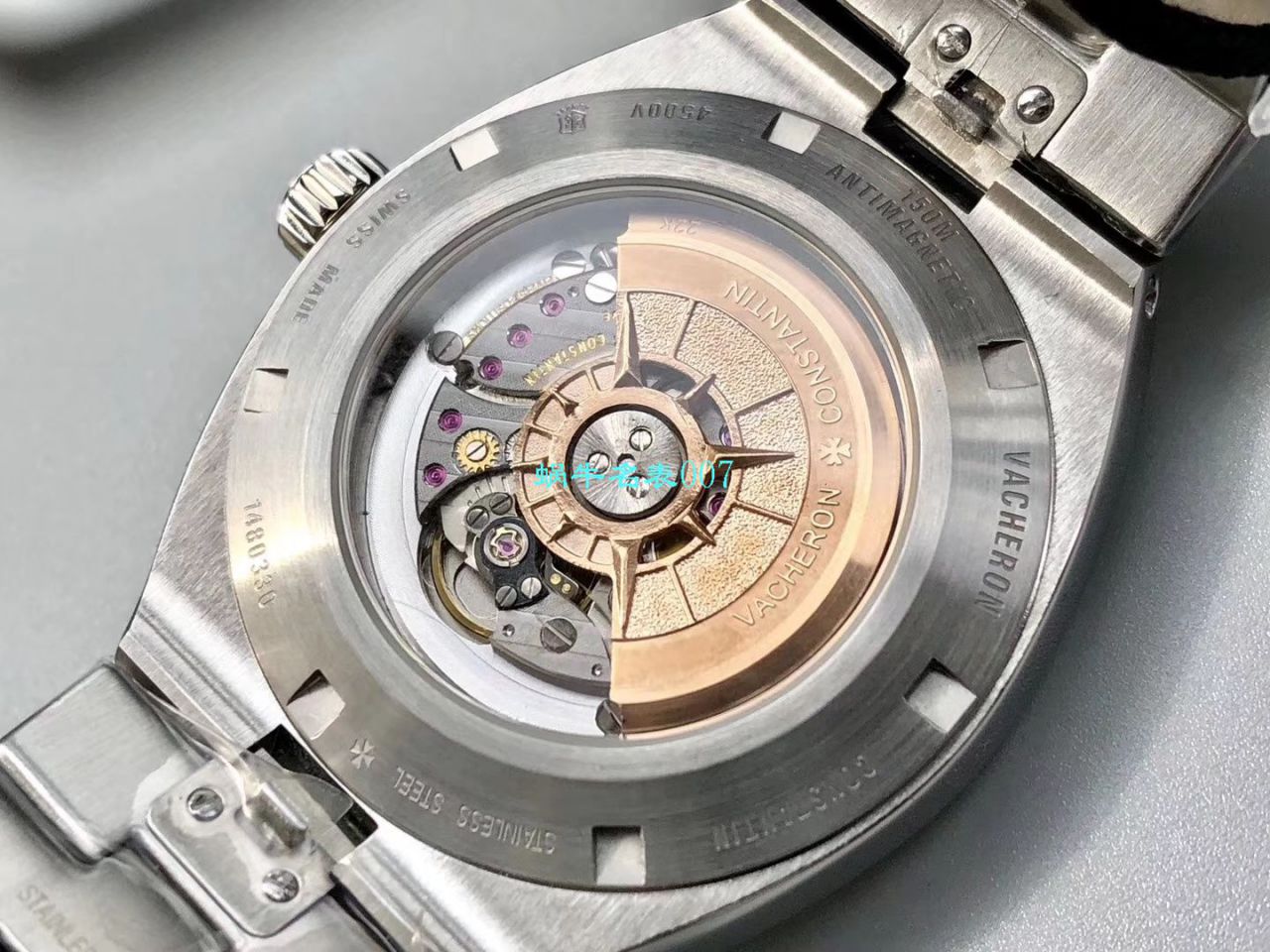 【8F厂Vacheron Constantin复刻高仿手表】江诗丹顿纵横四海系列7700V/110A-B172，7700V/110A-B129，7700V/110A-B176腕表 / JS201