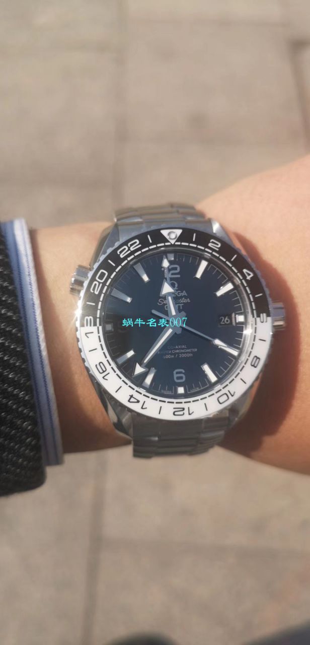 VS厂欧米茄海马600米GMT太极圈Omega复刻高仿仿表215.30.44.22.01.001腕表 / M617