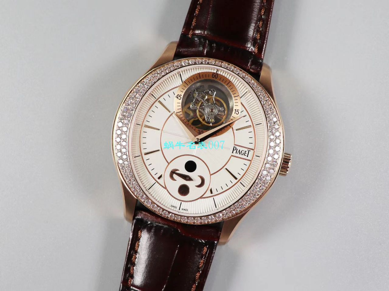 【R8厂超A高仿陀飞轮手表】伯爵BLACK -TIE系列G0A37114,G0A39116腕表 / PT020