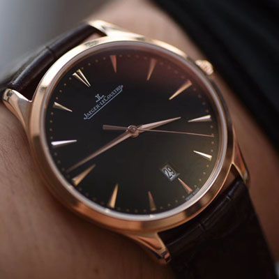 【ZF厂顶级复刻高仿手表】积家超薄日历大师系列128255J腕表