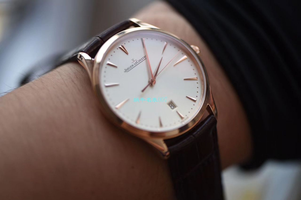 【ZF厂Jaeger-LeCoultre超A高仿手表】积家超薄日历大师系列1282510腕表 / JJ159