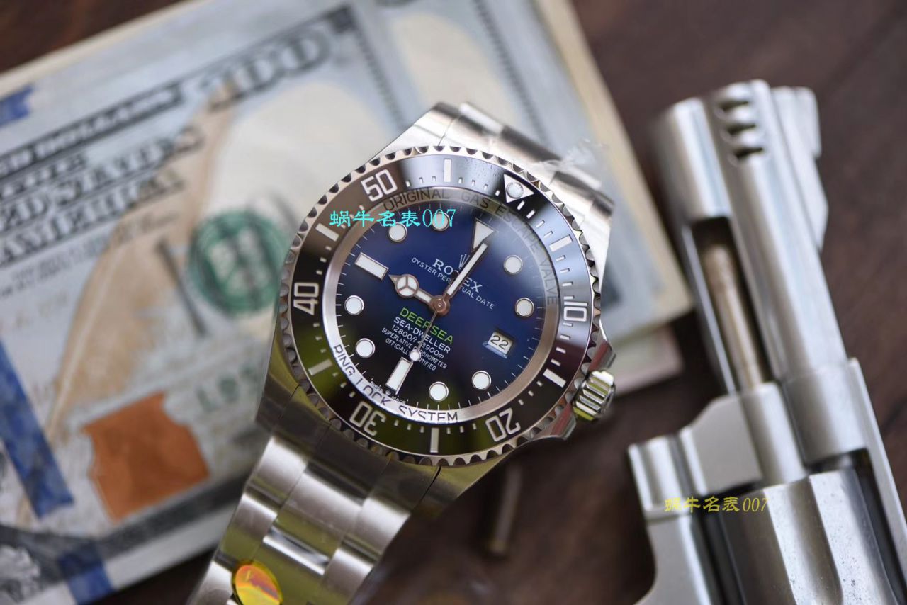 【视频评测超级神器】N厂复刻最新904L复刻高仿超级渐变蓝鬼王～劳力士m126660-0002手表 / R500