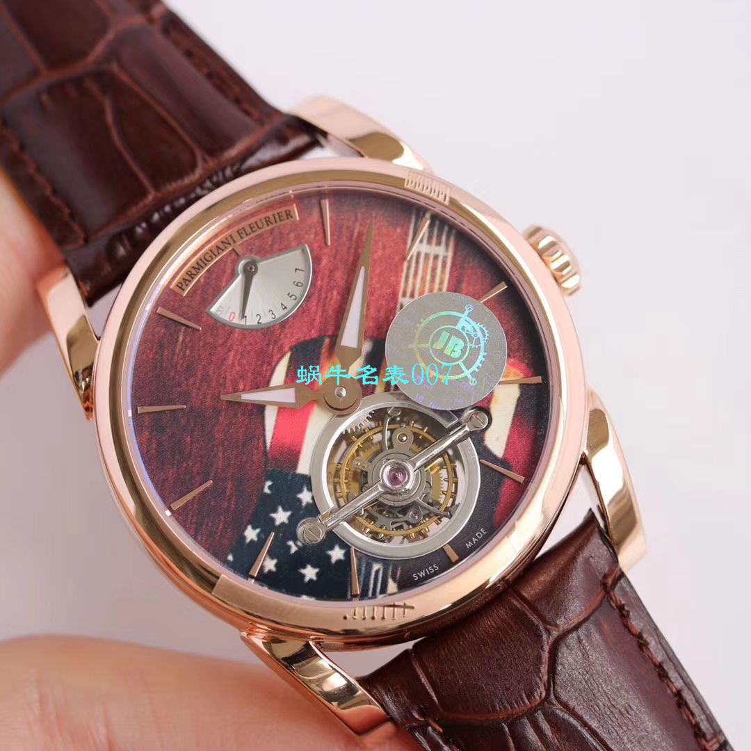 【JB厂Parmigiani Fleurier复刻高仿陀飞轮手表】帕玛强尼通达系列PFS251-1007000-HA1241腕表 / PA036