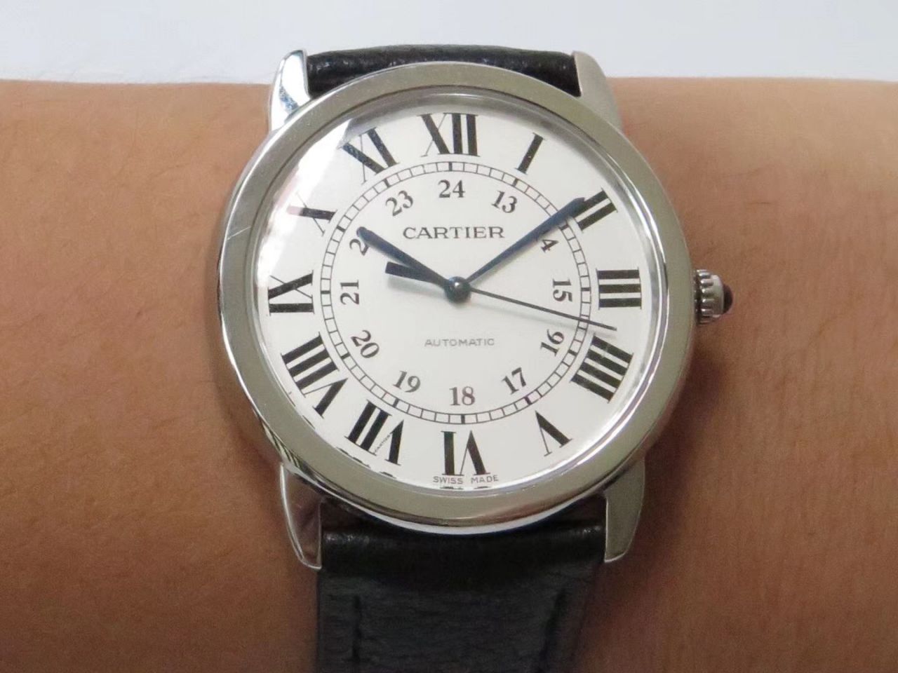 【A8厂SOLO复刻高仿表】卡地亚RONDE DE CARTIER系列W2RN0008，WSRN0021，WR000551腕表 / K233