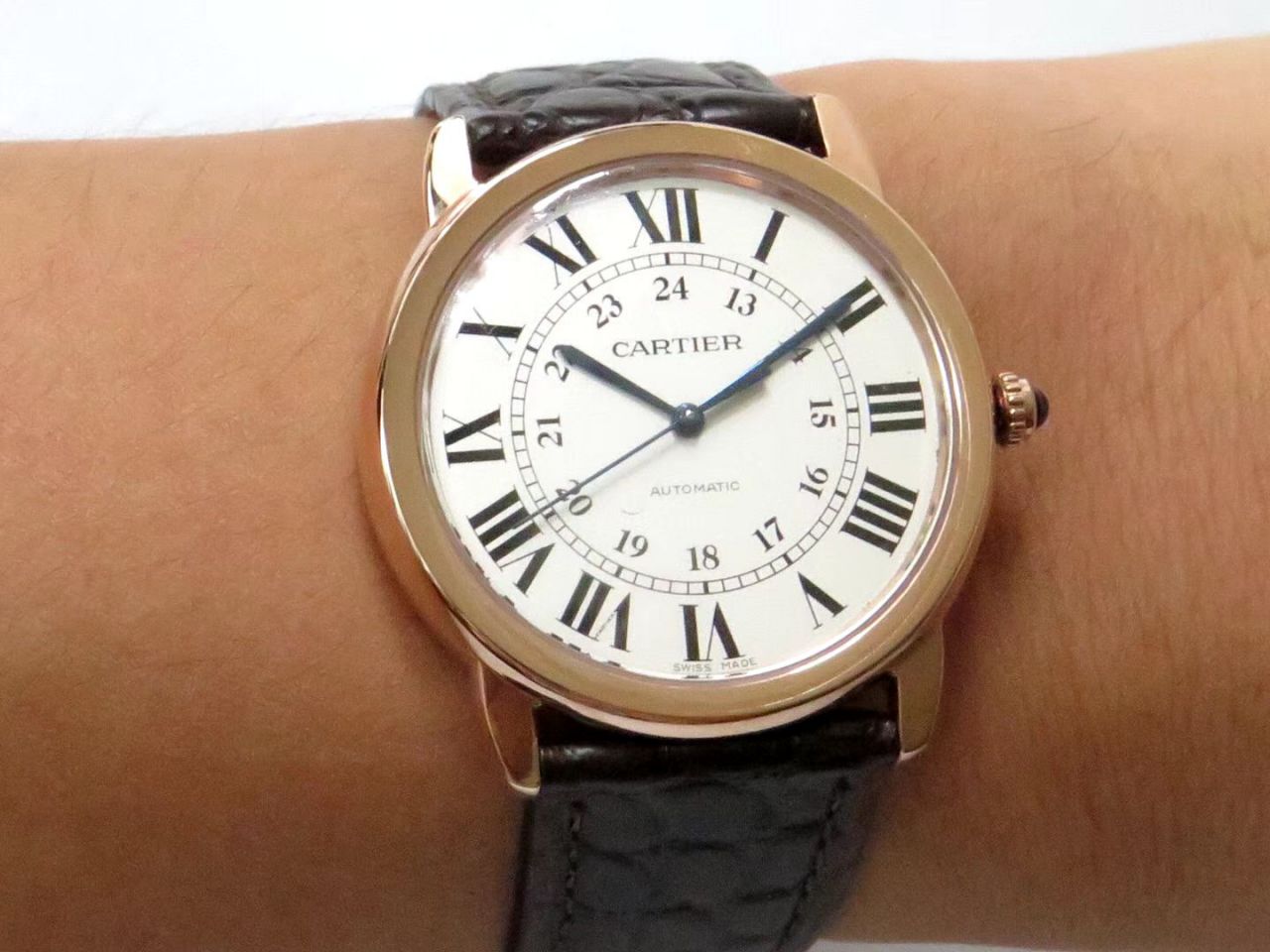 【A8厂SOLO复刻高仿表】卡地亚RONDE DE CARTIER系列W2RN0008，WSRN0021，WR000551腕表 / K233
