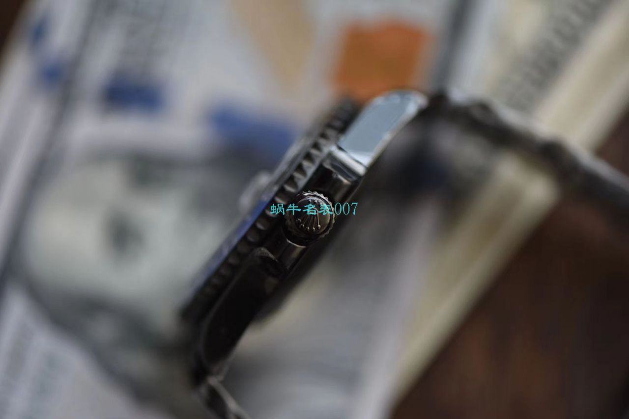 【LF厂顶级复刻高仿手表】Batman定制版劳力士格林尼治Rolex GMT-Master II M126710blnr-0002 / R502