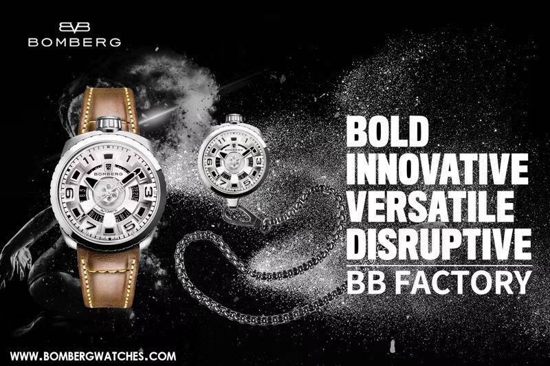 BB FACTORY 巧思之作【一表两用 奇思妙构】BBF出品BOMBERG BOLD系列腕表劲酷登场， / BB002