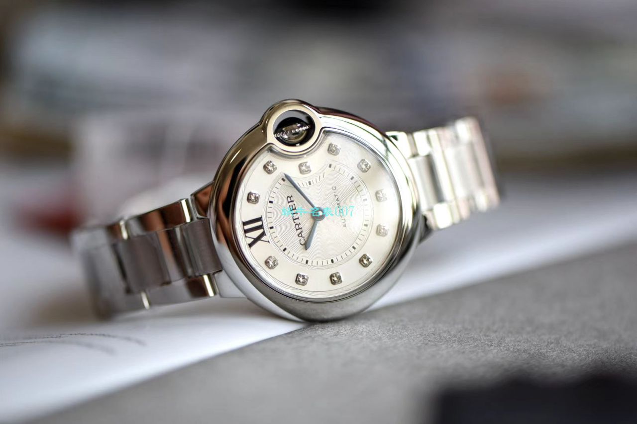 【V6厂最新升级版顶级复刻高仿女表】卡地亚蓝气球系列WE902074腕表33毫米 / K236