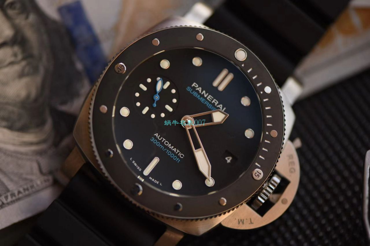 【VS厂顶级复刻表42毫米亚洲手腕】沛纳海SUBMERSIBLE高仿 潜行系列PAM00683腕表 / VSPam683