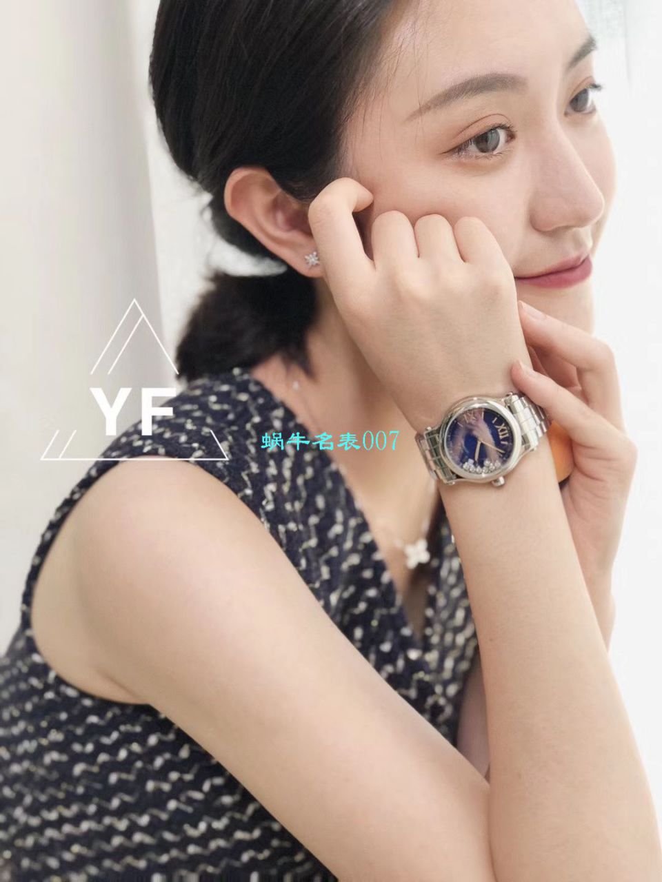 【YF厂顶级复刻高仿女表】萧邦HAPPY DIAMONDS系列277472-5002,278559-6002,278582-3002腕表 / XB051
