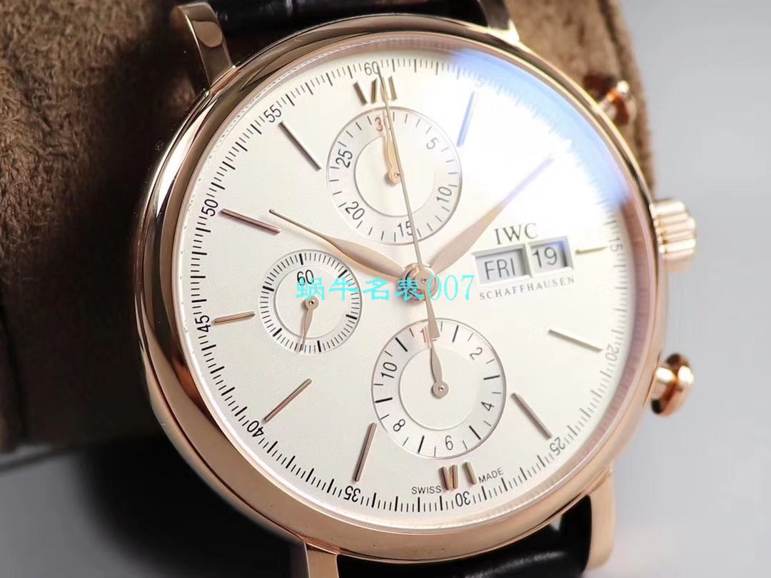 【ZF厂IWC复刻高仿手表】万国柏涛菲诺计时系列IW391020腕表 / WG509