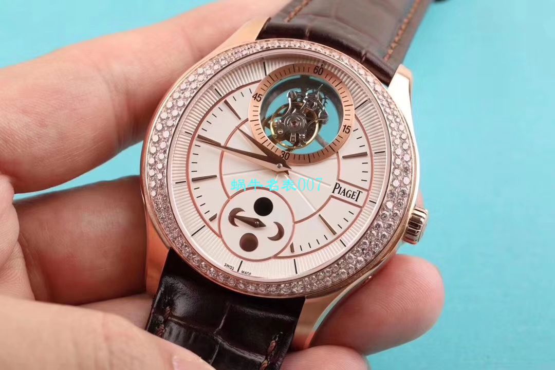 【R8厂超A高仿陀飞轮手表】伯爵BLACK -TIE系列G0A37114,G0A39116腕表 / PT020