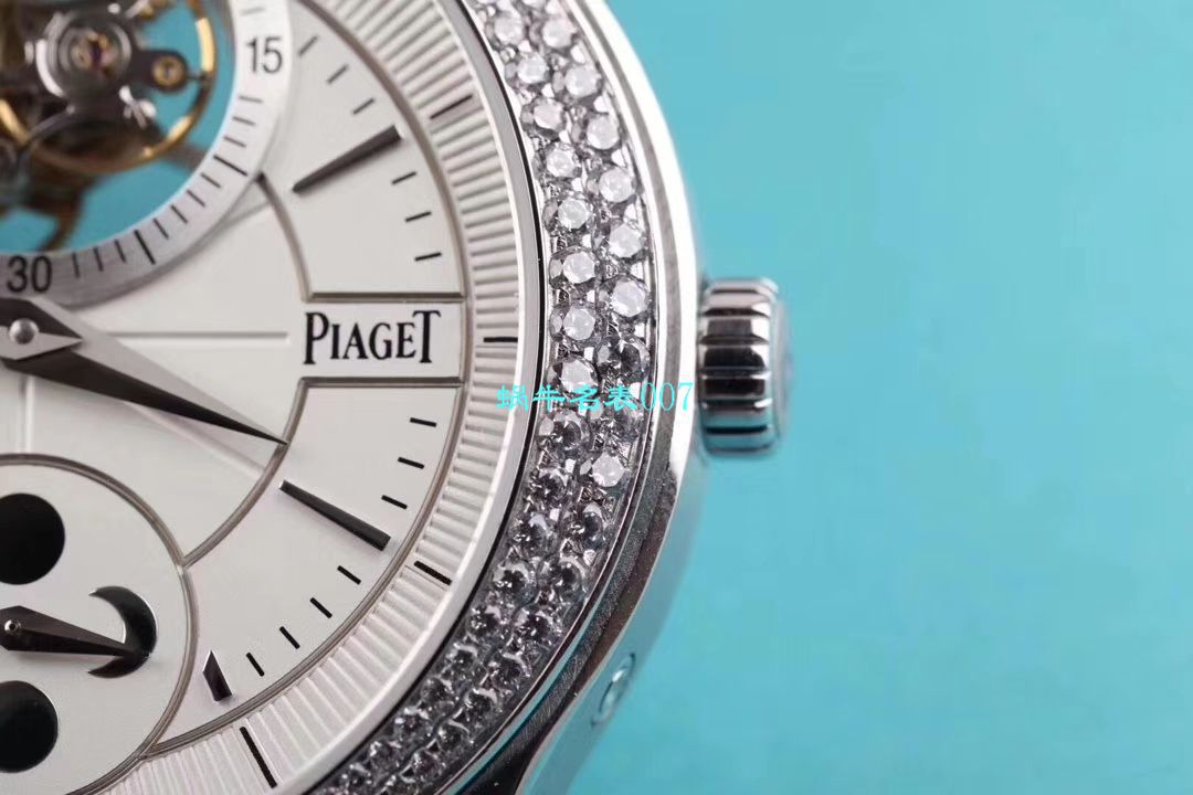 【R8厂PIAGET复刻高仿手表】伯爵BLACK -TIE系列G0A37115,G0A38114陀飞轮腕表 / PT021