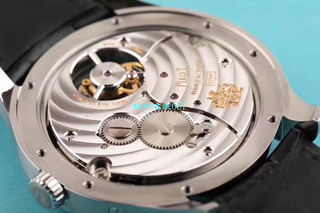 【R8厂PIAGET复刻高仿手表】伯爵BLACK -TIE系列G0A37115,G0A38114陀飞轮腕表 / PT021