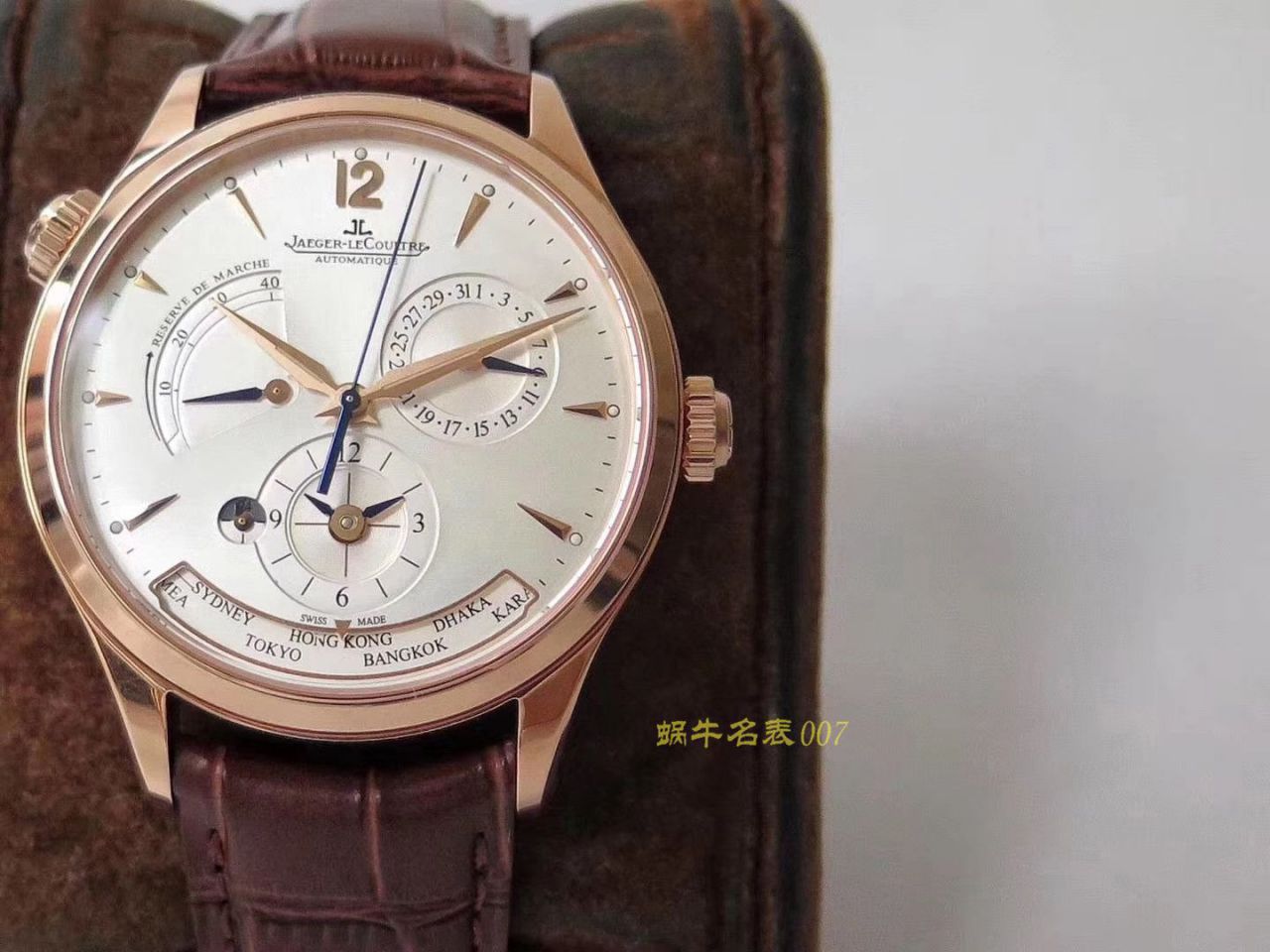 【ZF厂顶级复刻高仿手表】积家大师系列1428171腕表 / JJ163