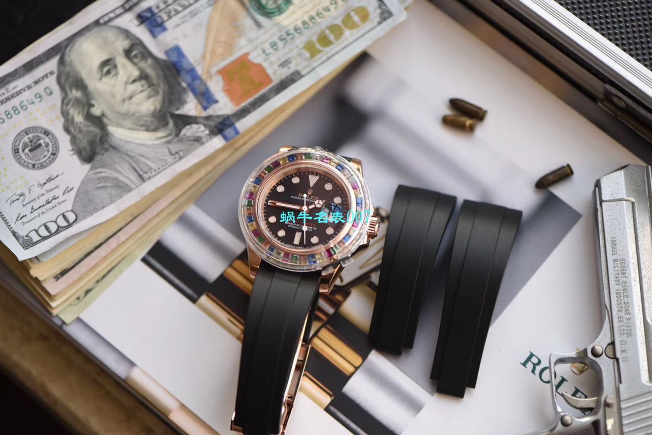 【DJ厂Rolex糖豆超A高仿手表】劳力士游艇名仕型系列116695SATS腕表 / R517