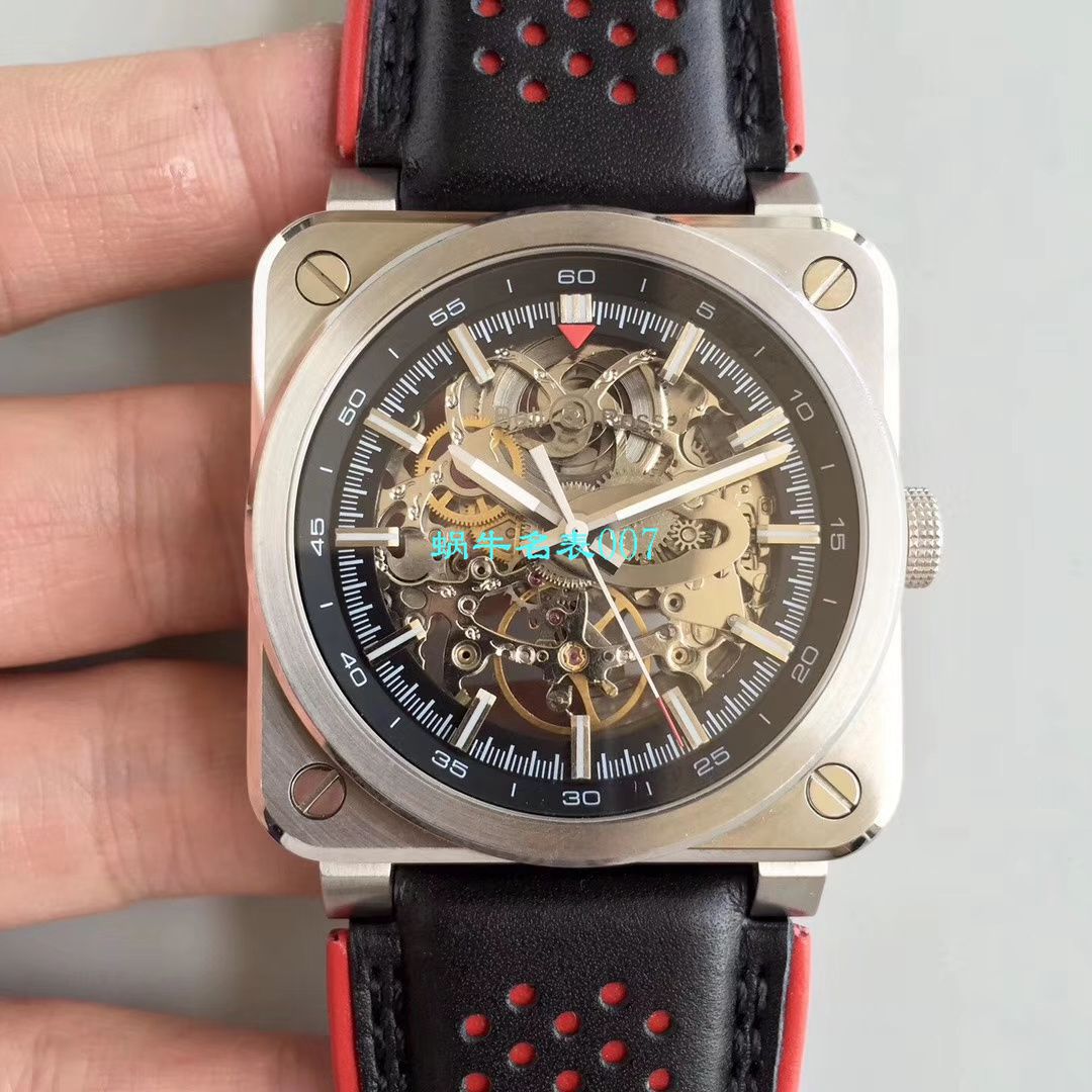 【BR厂Bell & Ross复刻高仿手表】柏莱士INSTRUMENTS系列BR 03-92 AEROGT腕表 / BR0392AEROGT