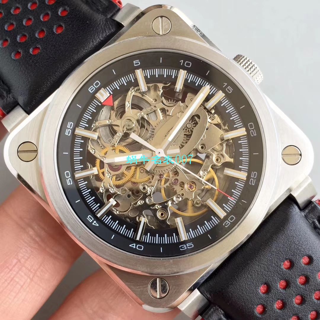 【BR厂Bell & Ross复刻高仿手表】柏莱士INSTRUMENTS系列BR 03-92 AEROGT腕表 / BR0392AEROGT