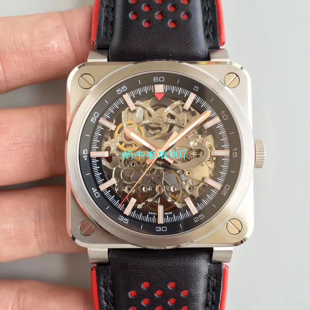 【BR厂Bell & Ross复刻高仿手表】柏莱士INSTRUMENTS系列BR 03-92 AEROGT腕表 / BR0392AEROGT