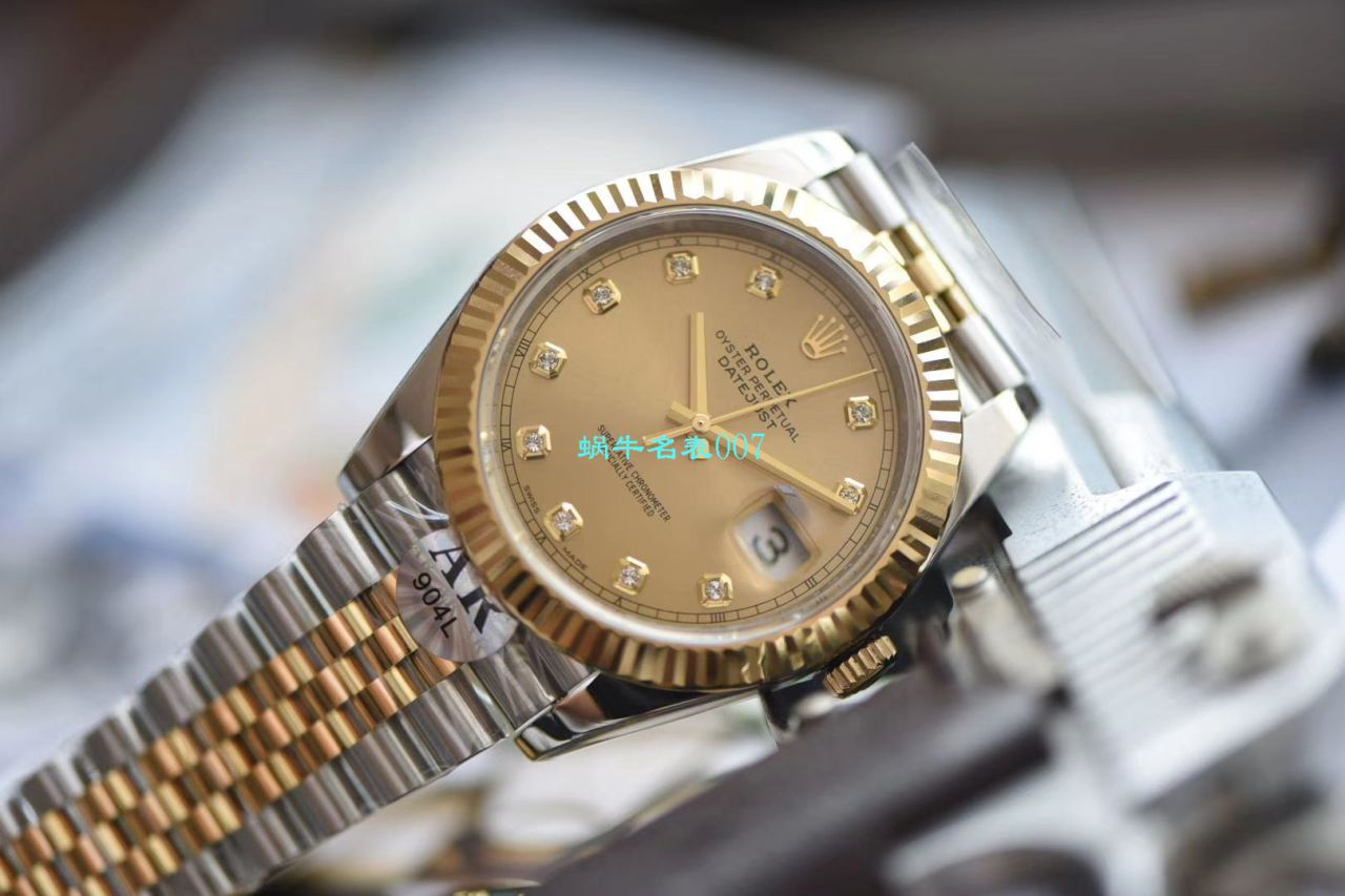 【视频评测】AR厂AR出品超强劳力士日志41mm副本五连珠复刻高仿116333-72213 G / R519