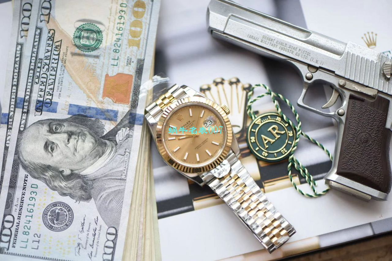 【视频评测】AR厂AR出品超强劳力士日志41mm副本五连珠复刻高仿116333-72213 G / R519