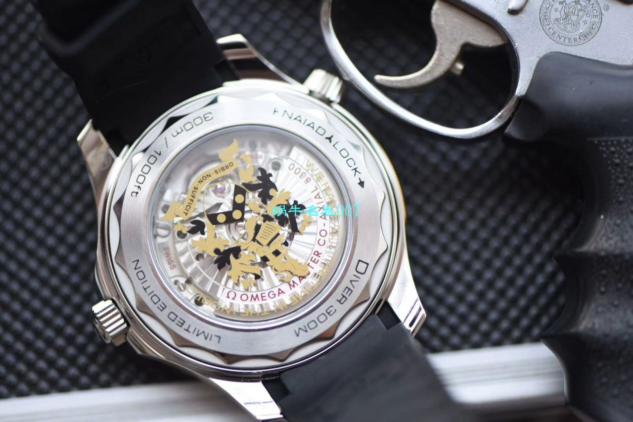 【VS厂007复刻手表】Omega欧米茄海马300米顶级复刻高仿潜水表詹姆斯·邦德限量版210.22.42.20.01.004 / M619