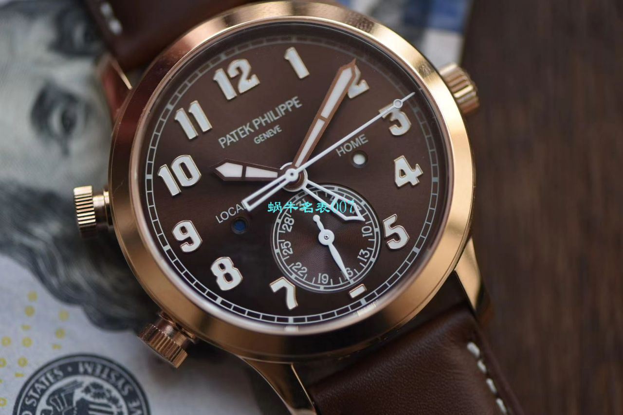 【视频评测GP厂复刻手表价格】百达翡丽复杂功能计时高仿5524R-001腕表 / BD237