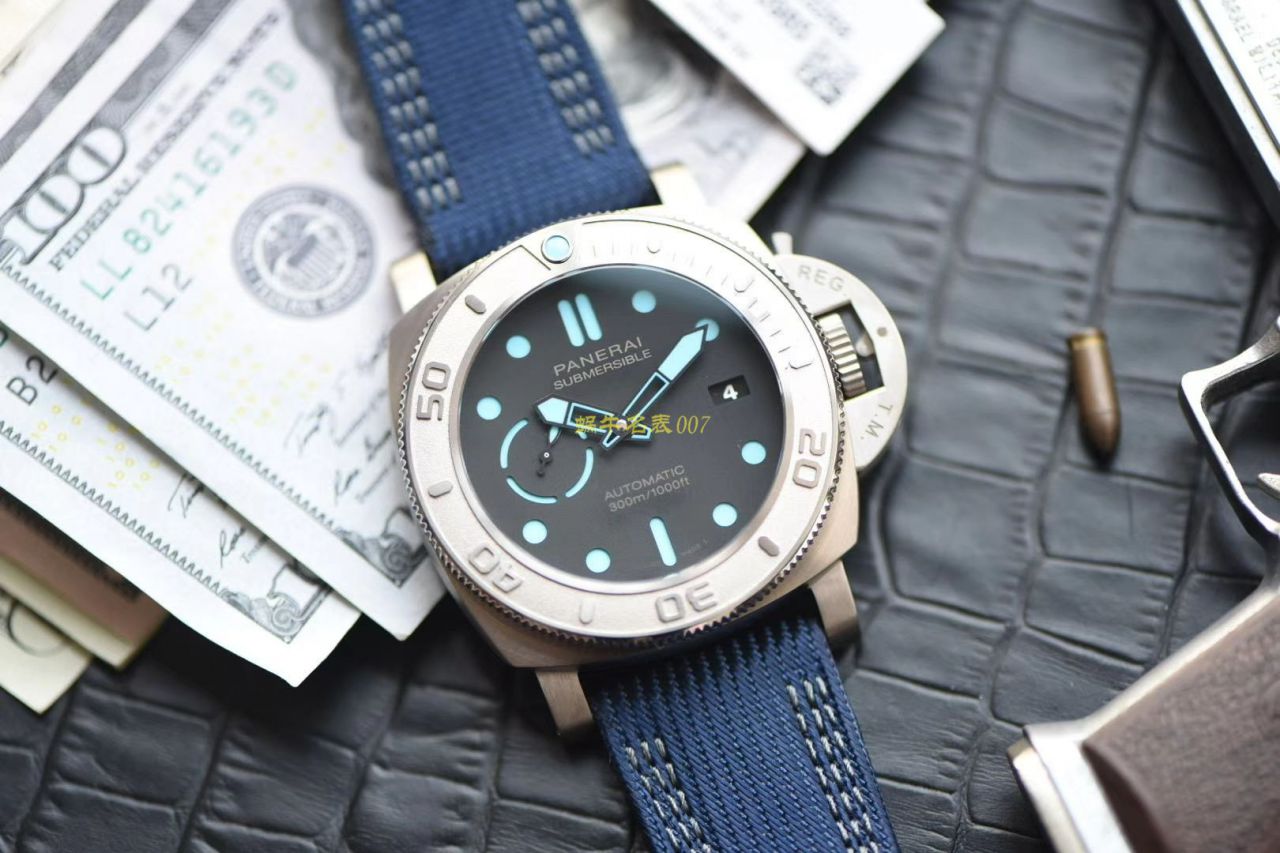 【VS厂新款发售：PAM985-47mm一比一超A高仿手表】沛纳海SUBMERSIBLE 潜行系列PAM00985腕表 / VSPAM985