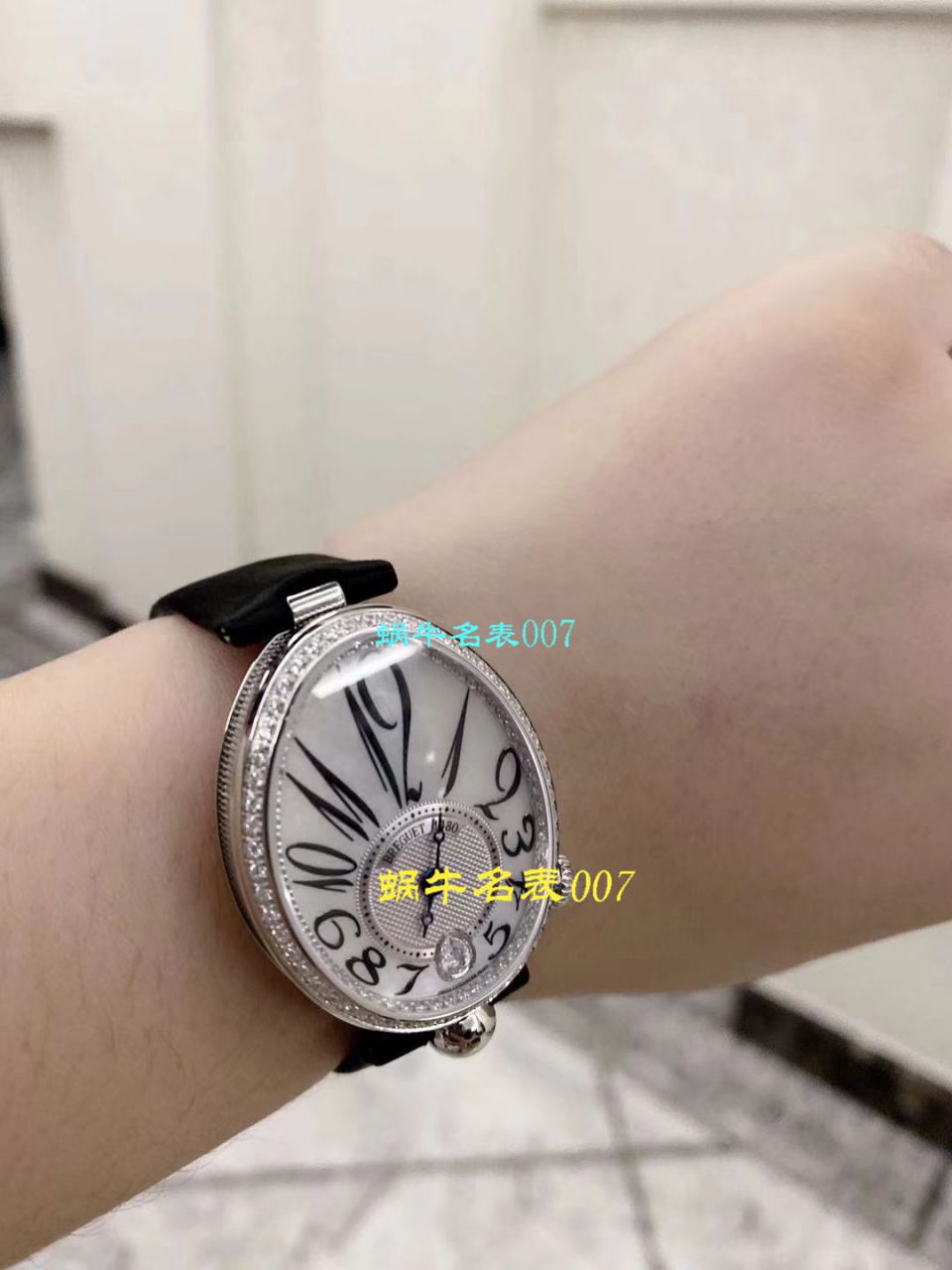 【视频评测ZF厂Breguet复刻高仿表】宝玑那不勒斯皇后系列8918BB/58/964/D00D女腕表 / BZ056