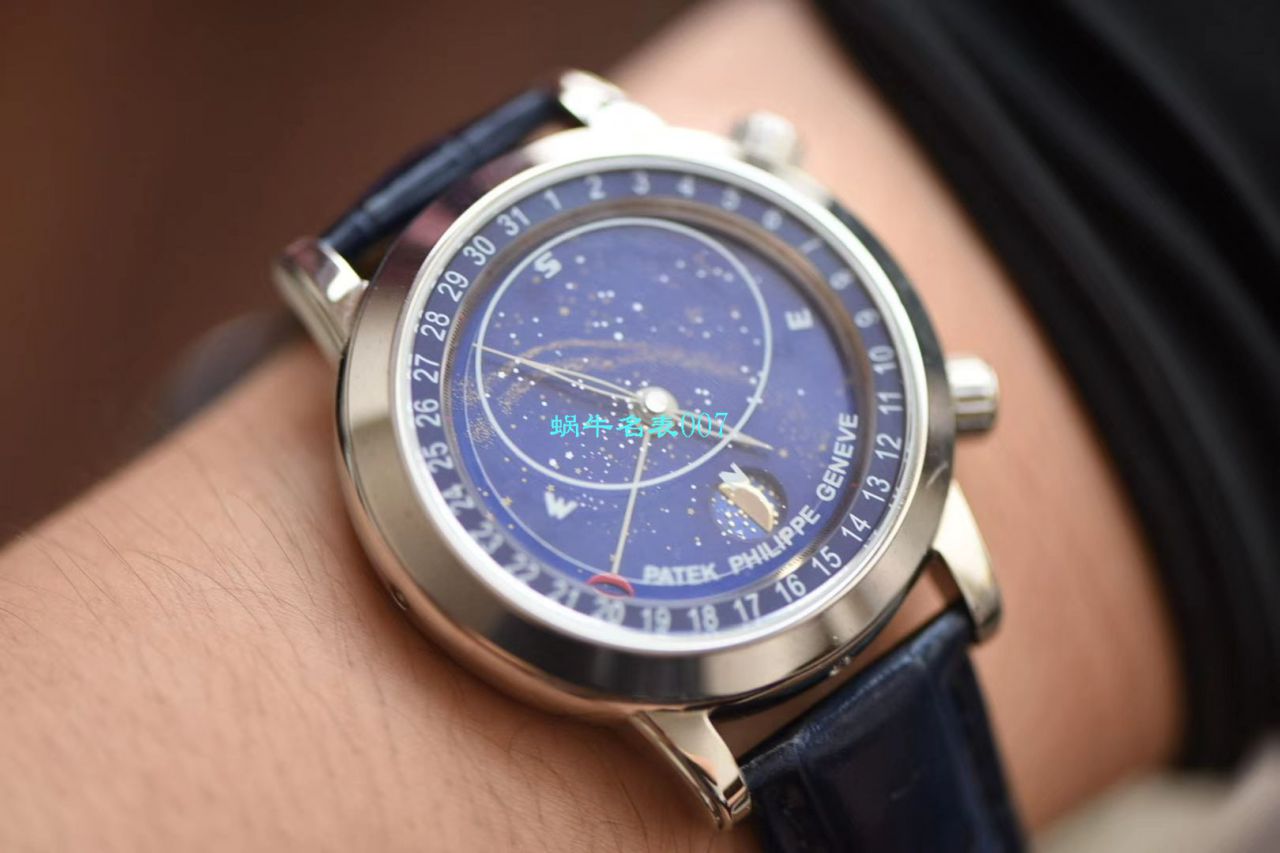 【台湾厂PATEK PHILIPPE 璀璨星空升级版～】百达翡丽超级复刻高仿复杂功能计时系列6104R腕表 / BD251