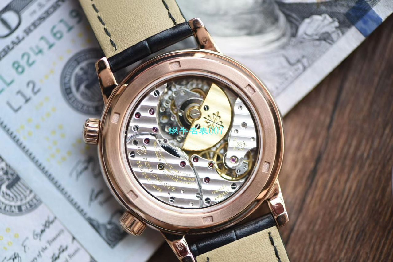 【台湾厂百达翡丽星空多少钱】百达翡丽超级复杂功能计时复刻高仿6102R-001腕表 / BD239