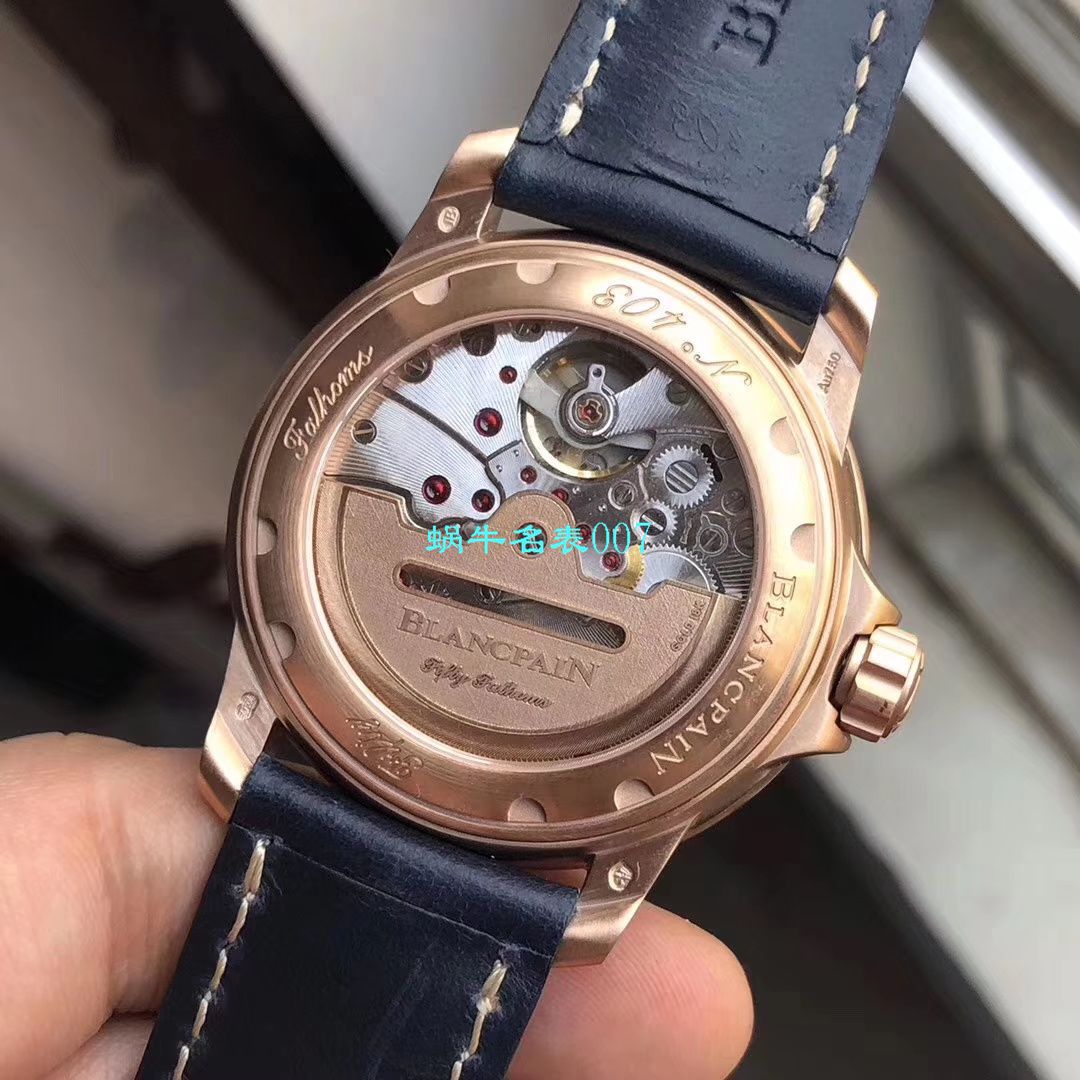 【ZF厂Blancpain超A复刻高仿手表】宝珀五十噚系列5015-3603C-63B腕表 / BP066