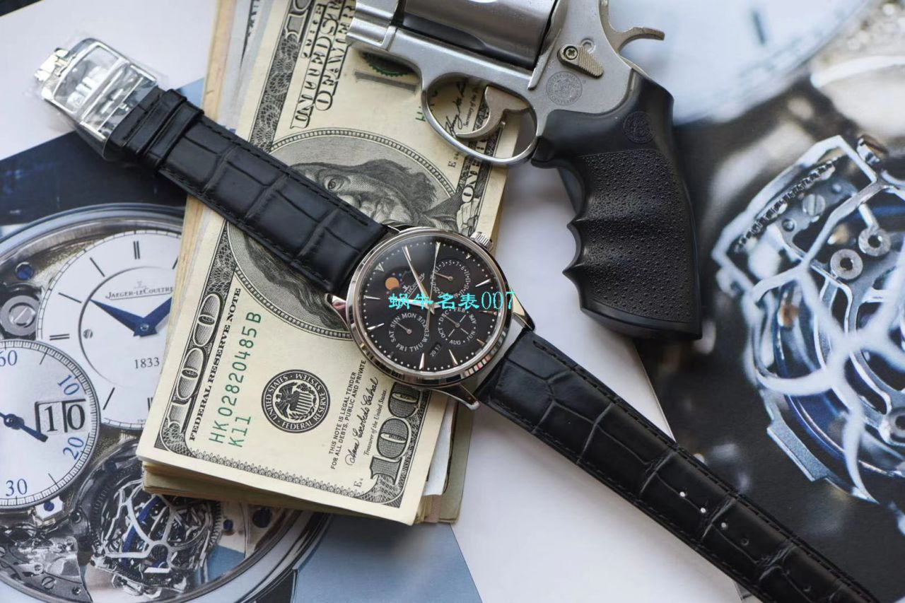 V9厂积家大师万年历复刻高仿手表自动机械表型号：白面130842J，黑面1308470，金面1302520，灰面130354J / JJ166