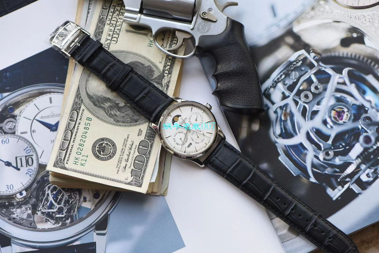 V9厂积家大师万年历复刻高仿手表自动机械表型号：白面130842J，黑面1308470，金面1302520，灰面130354J / JJ166